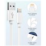 Câble iPhone 3M [Certifié Apple MFi], Câble Chargeur iPhone 3M Long Câble Lightning Cable iPhone USB Cordon iPhone Charge Rapide