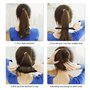 8 Pièces De Pinces À Chignon, Outils De Torsion De Cheveux, Épingles À Cheveux À Friser, Bandeaux À Chignon, Fers À Friser À Bil