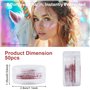 Festival Paillettes Visage avec Lot de 50 lingettes de maquillage 12 Couleurs Paillettes Déguisement Festif Paillettes Ongles Ch