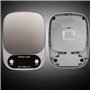 Balance De Cuisine Échelle De Nourriture Kitchen Scale Numérique Multifonction en Acier Inoxydable Cristaux Liquides avec Gamme 