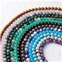 625pcs De Pierre Naturelle Multicolore 8 mm 24 Styles Perles de Pierre pour la Fabrication de Bijoux et la Guérison des Pierres