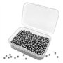Dazkzooy Billes Acier 1000 pièces - Perles Nettoyantes Réutilisables en Acier 304 Inoxydable 3mm pour Carafe à Vin