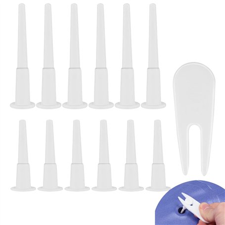 WOLMIK Lot de 12 bouchons de balle d'exercice