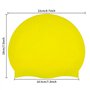 Newaner 2 Pièces Bonnet de Bain pour Enfants en Silicone, Protection auditive, Revêtement Ripstop pour Confort et résistance au