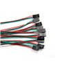 DollaTek 10 pcs/lot 70cm 3 broches femelle au câble de Dupont de fil de cavalier femelle pour l'imprimante 3D