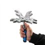 5 cm - Outil de clé à cliquet rétractable tête rotative à 180°