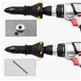 Adaptateur de perceuse électrique sans fil pour pistolet à rivet électrique - Adaptateur d'écrou à riveter - Accessoires pour ou