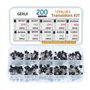 Kit de transistors 10 values 200 transistors PNP NPN BC377 BC327 2N2222 2N2907 2N3904 2N3906 S8050 S8550 A1015 C18150 TO-92