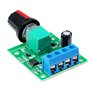 WayinTop 2pcs PWM Moteur Contrôleur de Vitesse Basse Tension DC 1,8V 3V 5V 6V 12V 2A 1803BK Commutateur de Commande Réglable ave
