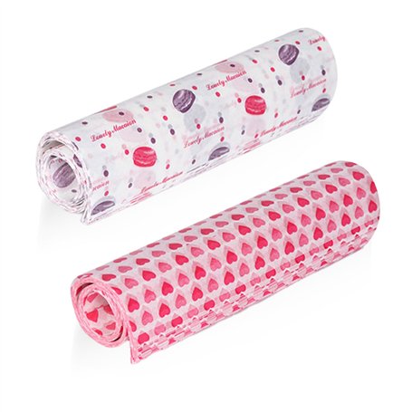 Lot de 100 feuilles de papier ciré pour emballage alimentaire résistant à la graisse