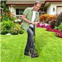 Aérateurs de Gazon Manuels pour Noyau de Sol, Aérateur de Pelouse pour Déchaumer la Pelouse avec 3 Pointes, Aérateur Gazon Aerat