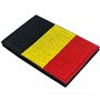 Patch de Drapeau Belgique avec Velkro - Patchs Brodés pour Vêtements - Patchs de Drapeaux de Pays pour Sacs à Dos - Drapeau Belg