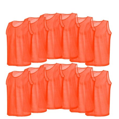 Lot de 12 gilets d'entraînement en maille Trimmage pour adulte - Pour volley-ball