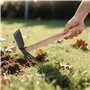 CHEUKYIU Bodenbea - Lot de 3 bines de jardin avec houe plate large - Pioche plate étroite - Pioche plate - Pioche à quatre dents