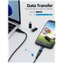 ARKTEK Adaptateur Micro USB vers USB C (Confezione da 2), Adaptateur USB C vers Micro USB Chargement et Synchronisation pour Gal