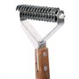 AIDIYA Coat King Démêloir Peigne et brosse de toilettage pour chiens et chats Râteau à sous-poil (8.8cm)