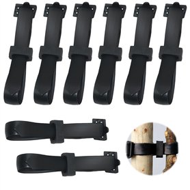 YSJCHEBS Paquet De 8 Attaches d'arbre, Attaches d'arbre, Noeuds d'arbre, Attaches De Souche d'arbre, Caoutchouc De Noeud d'arbre YSJCHEBS Paquet De 8 Attaches d'arbre