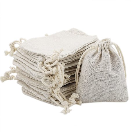 20 Pcs Sachets en Jute