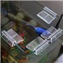 Istloho 10x Clips de Couvercle D'aquarium Fish Clips Acryliques Aquariums Clips de Protection en Verre pour Aquarium pour Couver