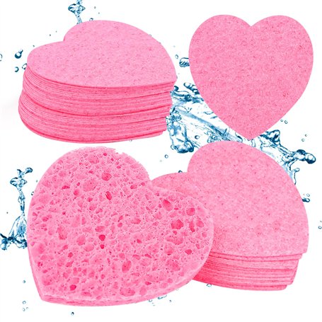 20 Pièces Éponges Visage Comprimées