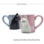 Cadeau Couple Chat Tasses de Couple de Café Cadeau Mariage Ensemble de Tasses Chat Mug pour Décoration de Mariage Cadeaux Assort