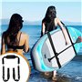 WEFHEF Sangle Suspension Planche 1 Épaulière 2 Bretelles Sangle Transport Réglable pour Planche Sangle Suspension Kayak pour Tra