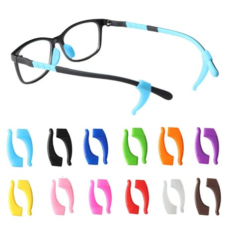 12 Paires Support Antidérapant pour Lunettes
