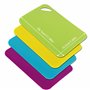 Planche à Découper Plastique,Planches Plastique Set Flexible Cuisine Antidérapant pour Moi à Poisson Des légumes Nourriture cuis