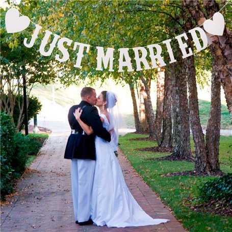 Just Married Guirlande