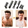 Peigne Cheveux Homme 5 Pièces Styling Peigne Pour Hommes Peignes Multifonctionnels Set Peigne Démêlant à Dents Larges Pour Coiff