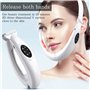 Éliminateur de Double Menton Appareil, Intelligent Lifting Visage Masseur Visage, EMS V Face Lifting Appareil Anti Rides Visage 