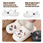 Xmart 50 Pièces Pins Crocs Basketball Chaussure Charms PVC Accessoires Crocs Breloque Sabots Sandales pour Hommes Femmes Décorat