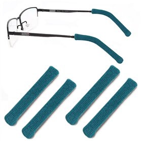 RUOXIXI 2 Paires Protege Branche Lunette,Antidérapant Lunettes Tricot,Anti Glisse Lunettes,Accessoires pour Lunettes pour Lunett RUOXIXI 2 Paires Protege Branche Lunette