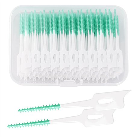 100 Pièces Brossettes Interdentaire