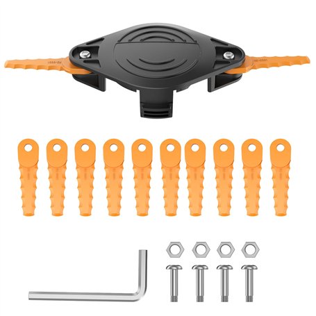 RISELION Lames de rechange pour désherbeur Black and Decker GH900/912