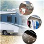 ZALHIN 12 Sets Crochet De Tuyau pour Camping-Car – Crochets pour Bande De Tuyau, S- Crochet, Crochets Réglables À 2 Trous, Campi