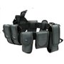 ACEXIER Kit Utilitaire de Garde de Polices d'entraînement Militaire Tactique avec Ceinture d'application de la Police en Tissu O