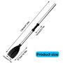 BNGXR Pagaie Télescopique, Pagaie de Kayak, Rames pour Bateau, Aluminium Pagaie pour canoë Kayak canoë Bateau à rames Kayak Padd