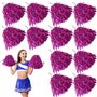Leikurvo Lot de 12 pompons de pom-pom girl - Pour événements sportifs