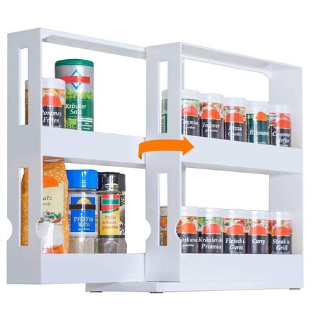 UHAPEER Étagères À Épices Pivotante