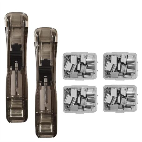 Distributeur de pinces avec 200 clips de rechargeréutilisables