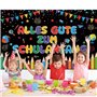 Guirlande décorative pour la rentrée des classes - Bannière « Alles Gute zum Schulanfang » - 185 x 110 cm - Décoration pour rent