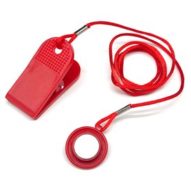 aihihe Mens Clé de sécurité pour tapis de course