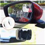 2 Pièces Rotatif Miroir d'Angle Mort pour Rétroviseur Voiture - Réglable Blind Spot Mirror