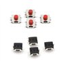 250pcs Tactile Bouton-Poussoir Micro Interrupteur Tactile Micro Bouton Tactile 12V avec Boîte en Plastique pour Télécommande Equ