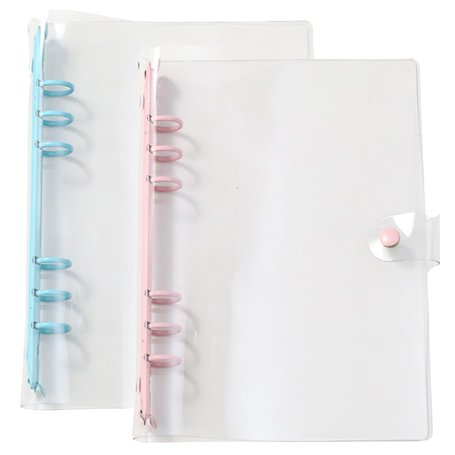 katmerio Lot de 2 mini classeurs à anneaux A5