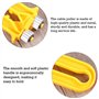 GIAK Apiculture Abeille Fil Tendeur De Câble Pince à Sertir 2 Pcs Fil Tendeur Sertisseur Pince Matériel Apicole pour Cadre de Ru