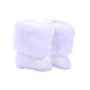 DUORUIMI Bottes de Poupée Chaussures Blanches Accessoire d'hiver pour Poupée American Girl 18 Pouces