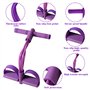 Jomdjmskes Corde de Tension Multifonctionnelle, Materiel Sport Maison, 8 Tubes Sit-Ups Bodybuilding Expander Bandes, Pédale Pull