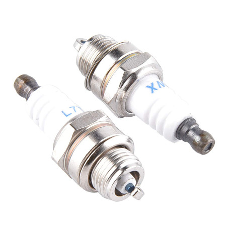 2X Pcs L7T Bougie d'allumage pour 2 temps 33cc 43cc 47cc 49cc Pocket Bike Mini Chopper
